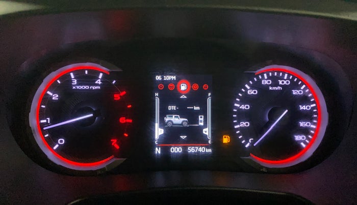 2020 Mahindra Thar LX HARD TOP 4WD MT, Diesel, Manual, 56,739 km, Odometer Image