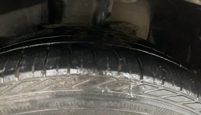 2021 Tata NEXON XZ PLUS (O) PETROL, Petrol, Manual, 41,116 km, Left Front Tyre Tread