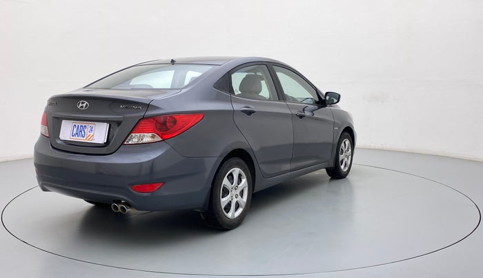2012 Hyundai Verna FLUIDIC 1.4 VTVT, Petrol, Manual, 1,04,113 km, Right Back Diagonal