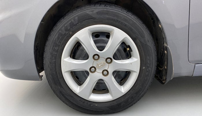 2012 Hyundai Verna FLUIDIC 1.4 VTVT, Petrol, Manual, 1,04,113 km, Left Front Wheel