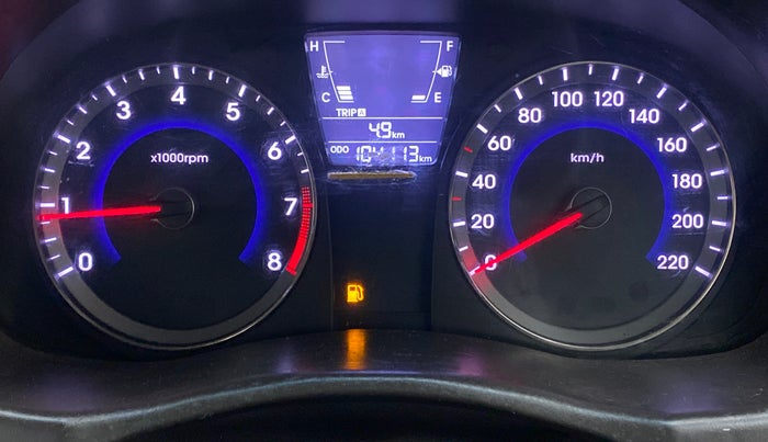 2012 Hyundai Verna FLUIDIC 1.4 VTVT, Petrol, Manual, 1,04,113 km, Odometer Image