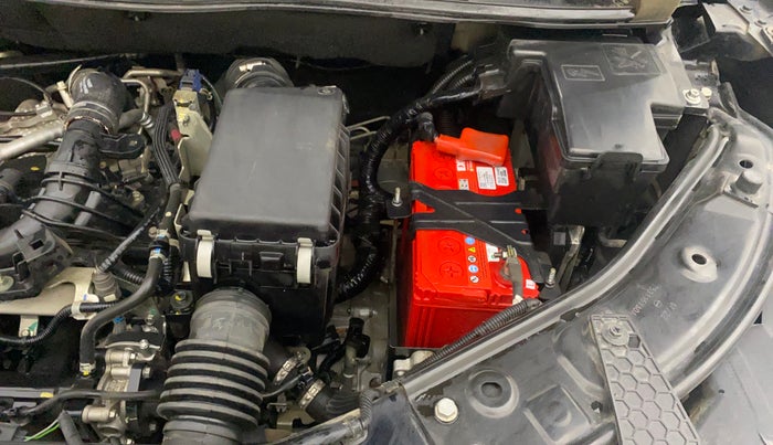 2022 Nissan MAGNITE XV PREMIUM TURBO CVT, Petrol, Automatic, 17,630 km, Engine View - Left