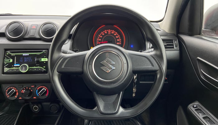 2019 Maruti Swift LXI, Petrol, Manual, 1,994 km, Steering Wheel Close Up
