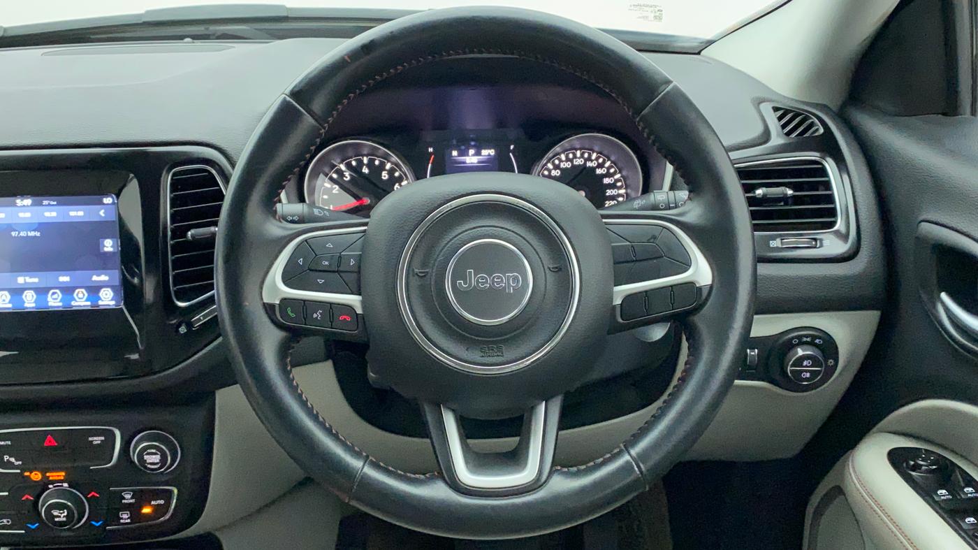 2018 Jeep Compass LIMITED 1.4 PETROL AT, Petrol, Automatic, 50,636 km, Steering Wheel Close Up