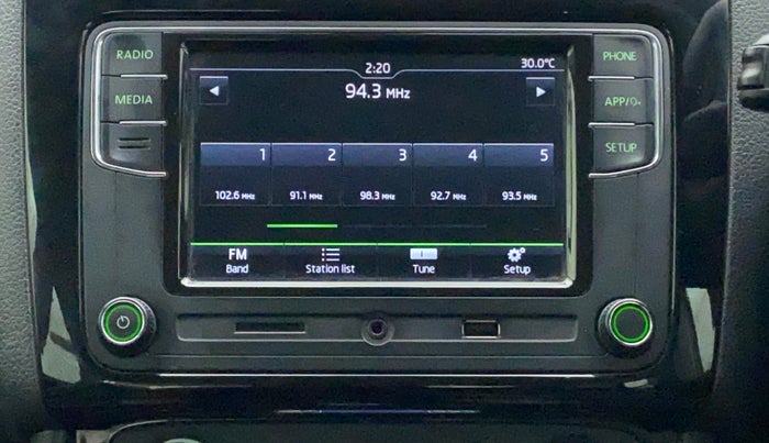 2020 Skoda Rapid MONTE CARLO AT TSI, Petrol, Automatic, 36,392 km, Infotainment System