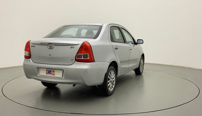 2011 Toyota Etios V, Petrol, Manual, 47,313 km, Right Back Diagonal