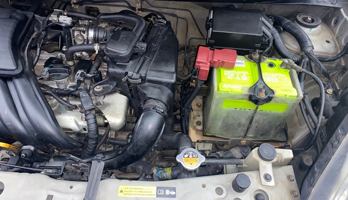 2013 Nissan Micra Active XL, Petrol, Manual, 1,36,687 km, Engine View - Left