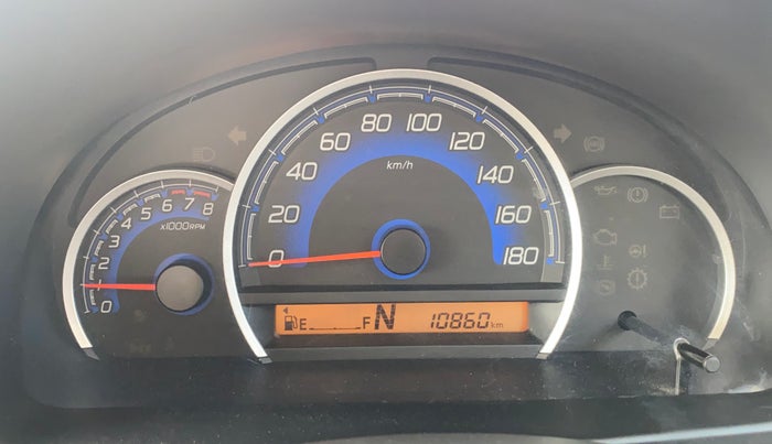 2018 Maruti Wagon R 1.0 VXI AMT, Petrol, Automatic, 10,911 km, Odometer Image