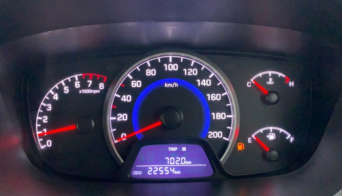 2017 Hyundai Grand i10 ASTA 1.2 KAPPA VTVT, Petrol, Manual, 22,542 km, Odometer Image