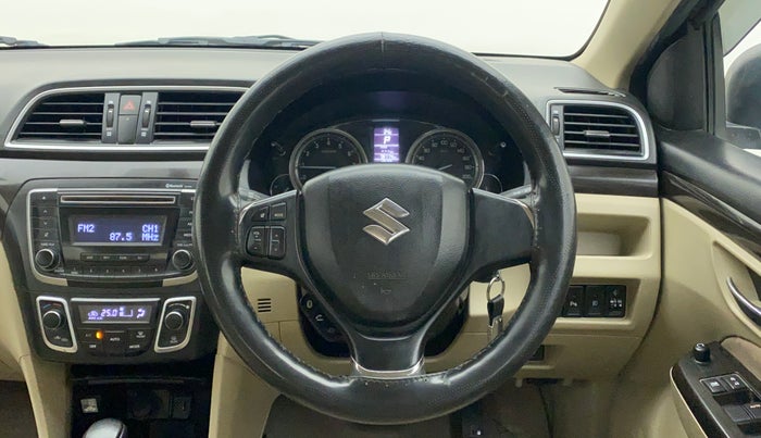 2017 Maruti Ciaz DELTA 1.4 AT PETROL, Petrol, Automatic, 78,774 km, Steering Wheel Close Up