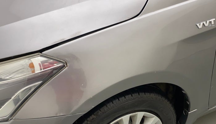 2017 Maruti Ciaz DELTA 1.4 AT PETROL, Petrol, Automatic, 78,774 km, Left fender - Slightly dented