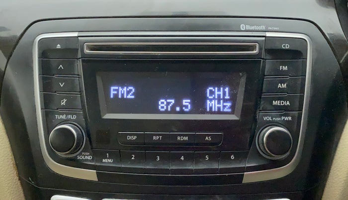 2017 Maruti Ciaz DELTA 1.4 AT PETROL, Petrol, Automatic, 78,774 km, Infotainment System