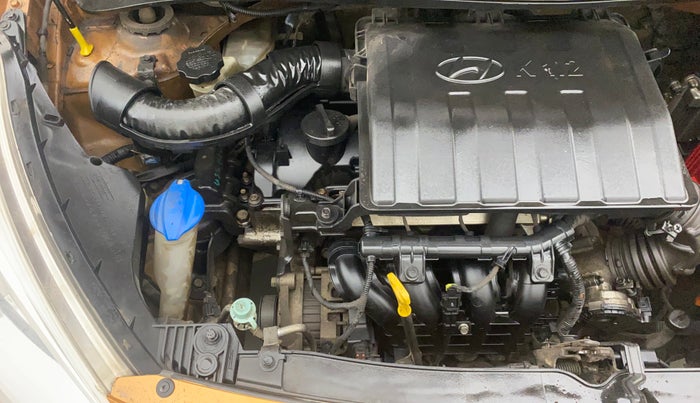 2014 Hyundai Grand i10 ASTA AT 1.2 KAPPA VTVT, Petrol, Automatic, 1,40,874 km, Engine View - Right