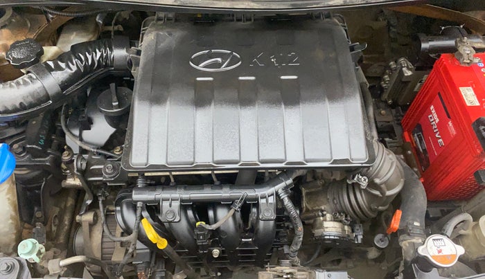 2014 Hyundai Grand i10 ASTA AT 1.2 KAPPA VTVT, Petrol, Automatic, 1,40,874 km, Engine View