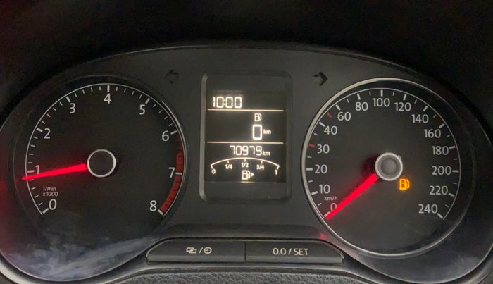 2017 Volkswagen Polo COMFORTLINE 1.2L, Petrol, Manual, 70,942 km, Odometer Image