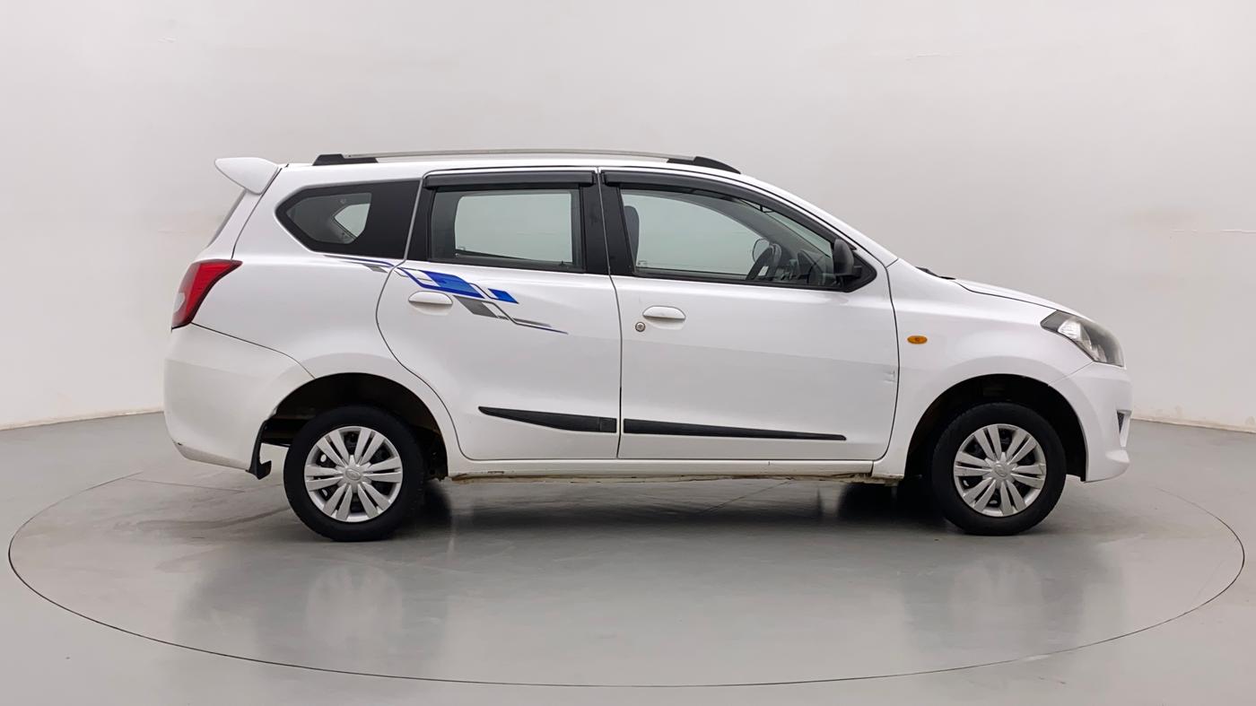 2015 Datsun Go Plus T, Petrol, Manual, 74,533 km, Right Side View