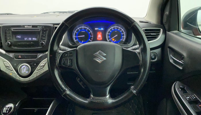 2016 Maruti Baleno ZETA PETROL 1.2, Petrol, Manual, 1,24,245 km, Steering Wheel Close Up