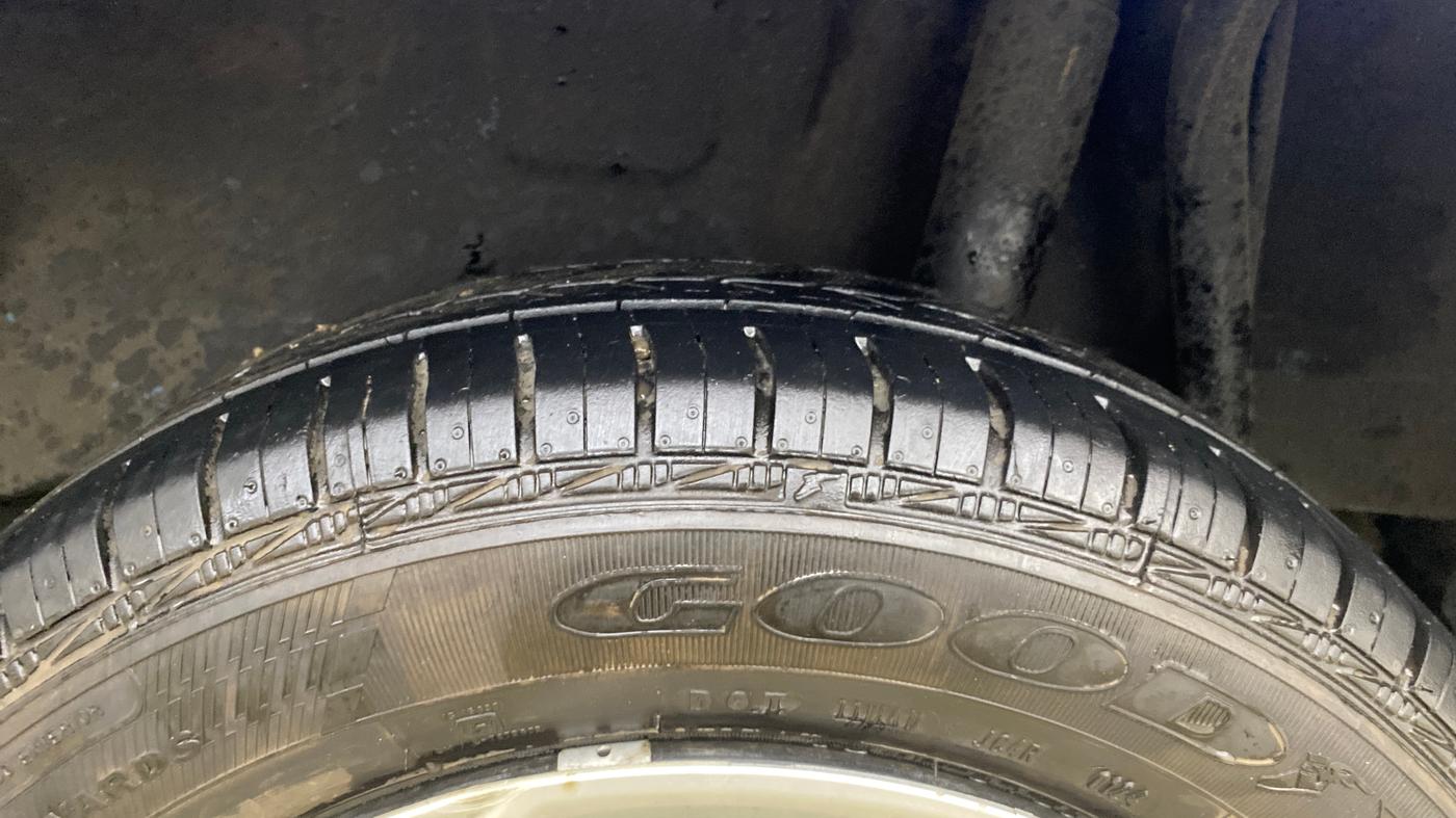 2019 Maruti S PRESSO VXI PLUS AMT, Petrol, Automatic, 81,030 km, Left Rear Tyre Tread