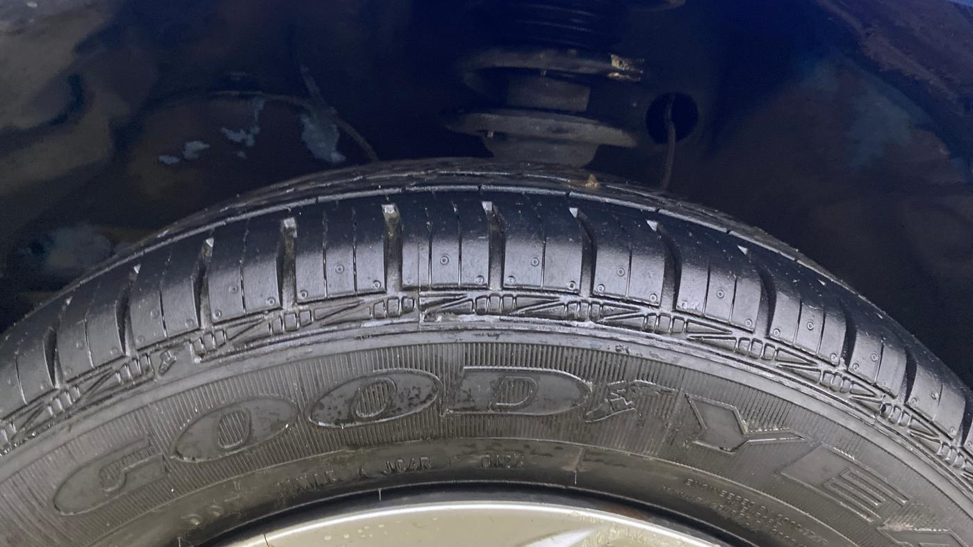 2019 Maruti S PRESSO VXI PLUS AMT, Petrol, Automatic, 81,030 km, Left Front Tyre Tread