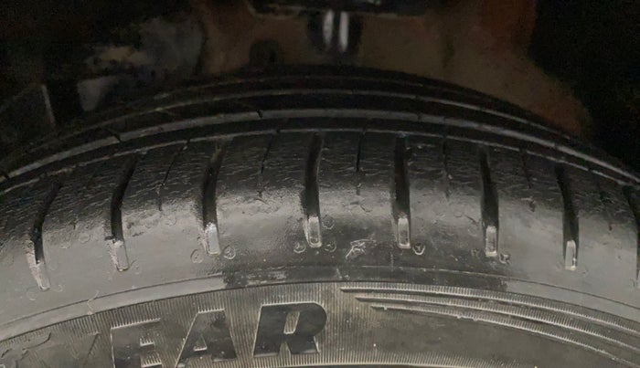 2021 MG HECTOR SHARP 1.5 PETROL CVT, Petrol, Automatic, 11,702 km, Left Front Tyre Tread