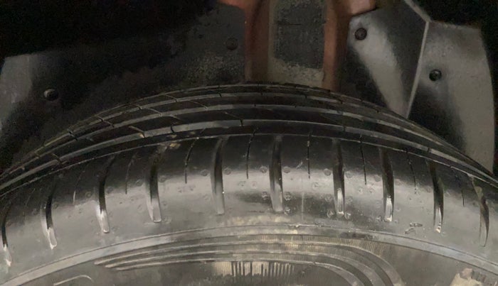 2021 MG HECTOR SHARP 1.5 PETROL CVT, Petrol, Automatic, 11,702 km, Left Rear Tyre Tread