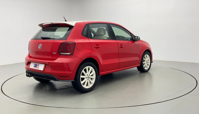 2018 Volkswagen Polo GT TSI 1.2 PETROL AT, Petrol, Automatic, 20,750 km, Right Back Diagonal (45- Degree) View