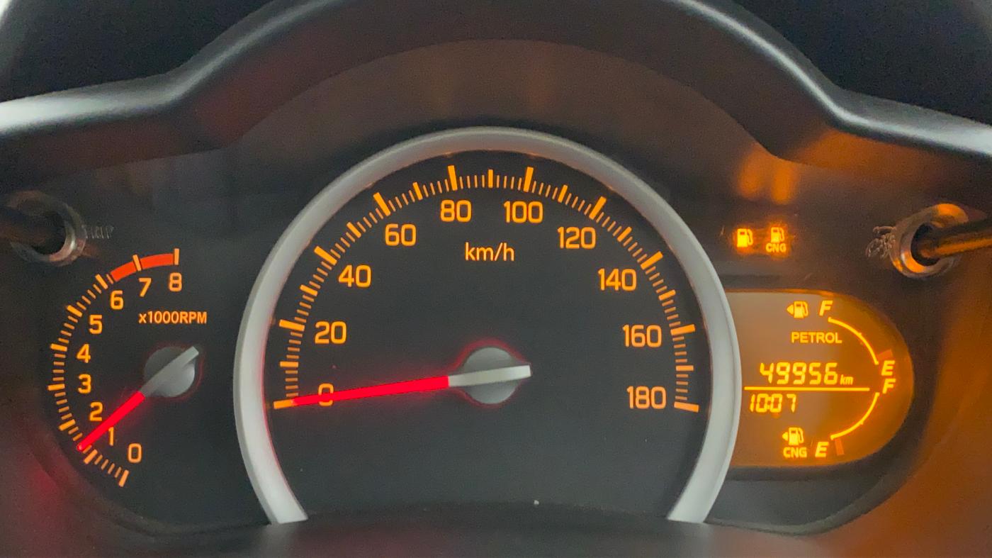 2020 Maruti Celerio VXI CNG OPT, CNG, Manual, 50,029 km, Odometer Image
