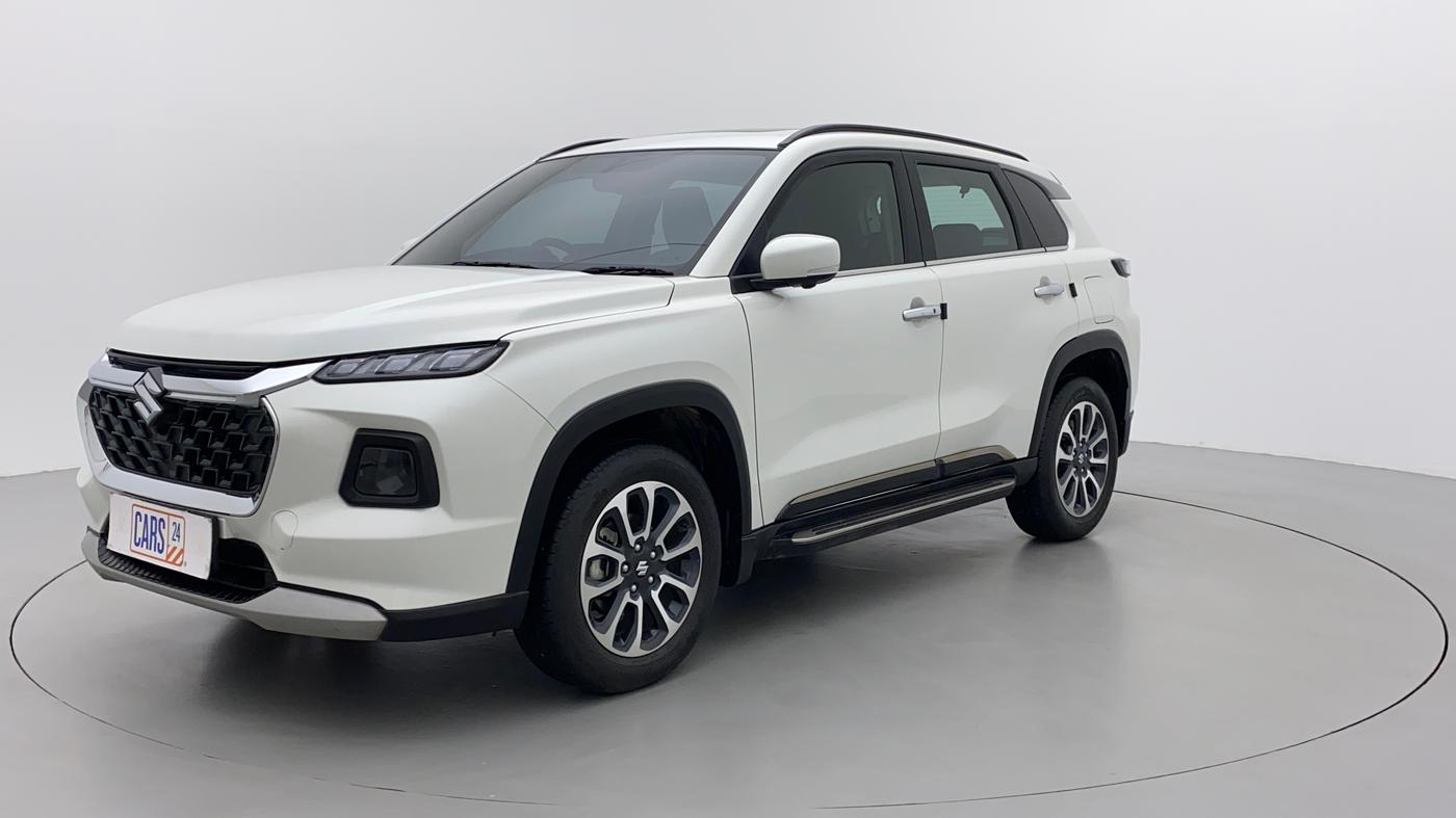 2023 Maruti Grand Vitara ALPHA SMART HYBRID, Petrol, Manual, 8,577 km, Left Front Diagonal