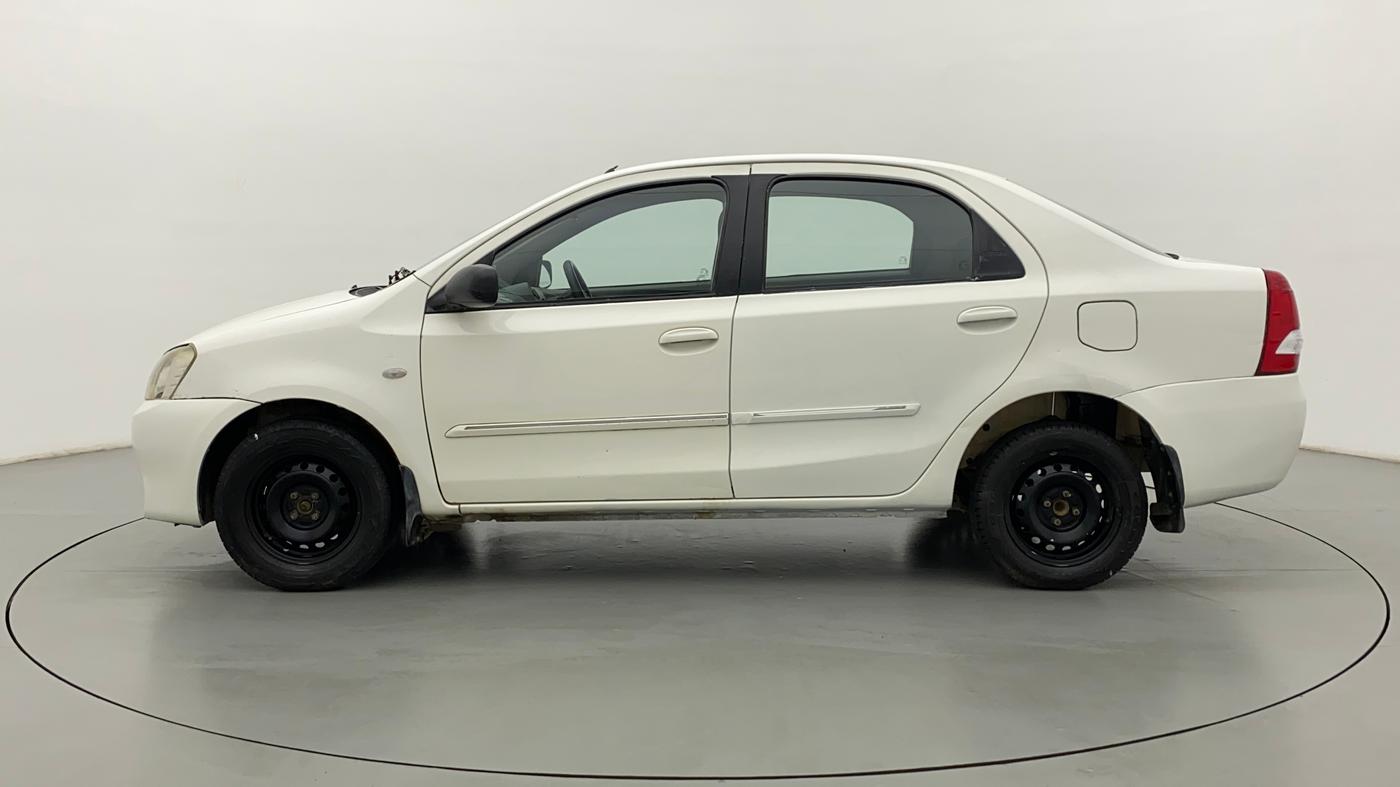 2011 Toyota Etios G, Petrol, Manual, 80,532 km, Left Side