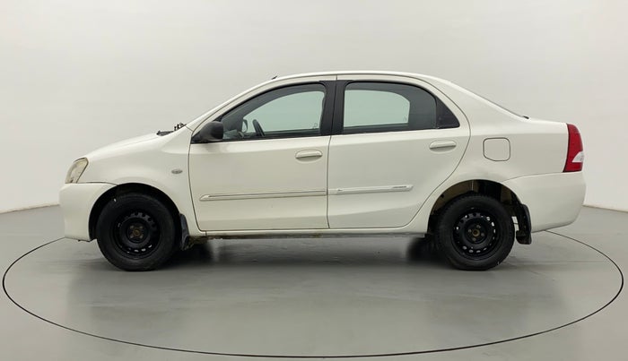 2011 Toyota Etios G, Petrol, Manual, 80,532 km, Left Side
