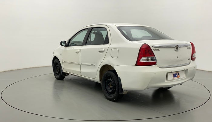 2011 Toyota Etios G, Petrol, Manual, 80,532 km, Left Back Diagonal