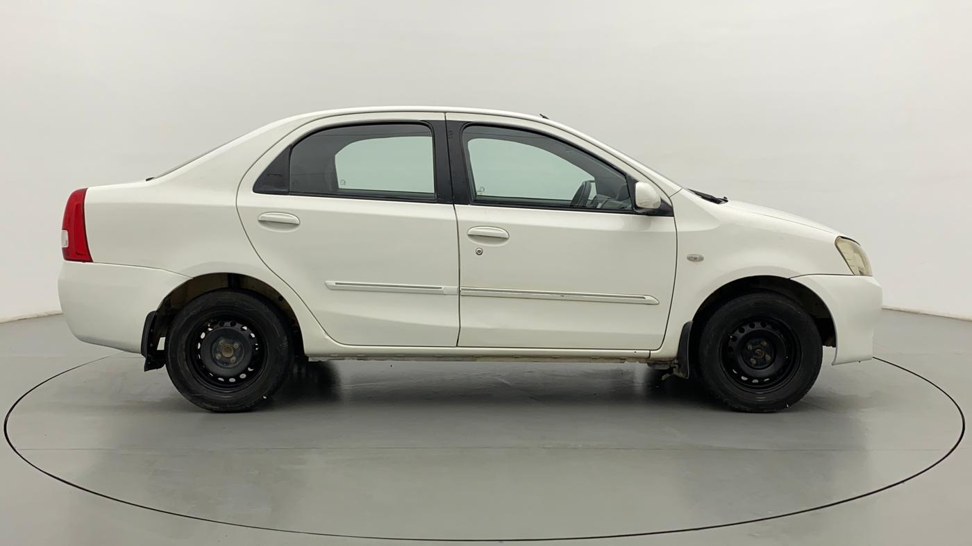 2011 Toyota Etios G, Petrol, Manual, 80,532 km, Right Side View