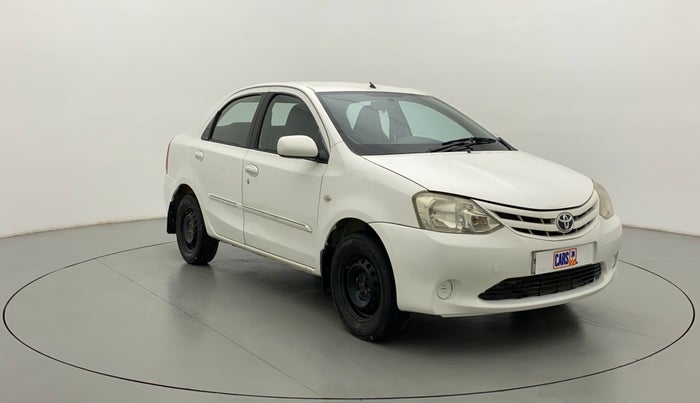2011 Toyota Etios G, Petrol, Manual, 80,532 km, Right Front Diagonal