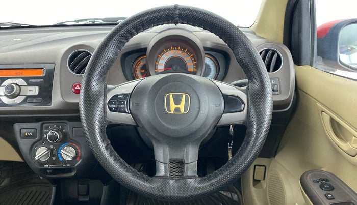 2013 Honda Brio 1.2 S MT I VTEC, Petrol, Manual, 50,574 km, Steering Wheel Close Up
