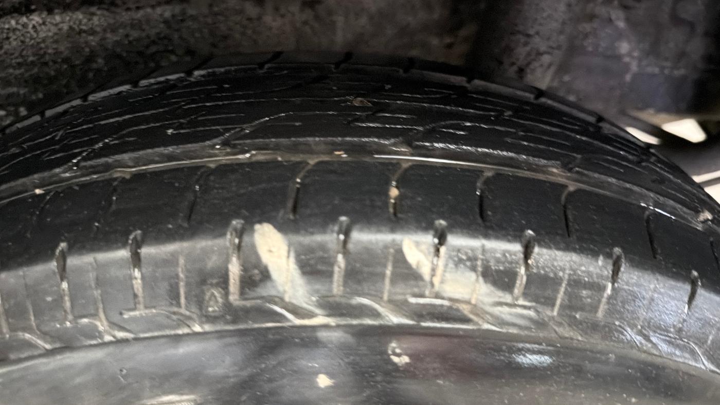 2019 Maruti New Wagon-R LXI CNG 1.0, CNG, Manual, 68,320 km, Left Rear Tyre Tread
