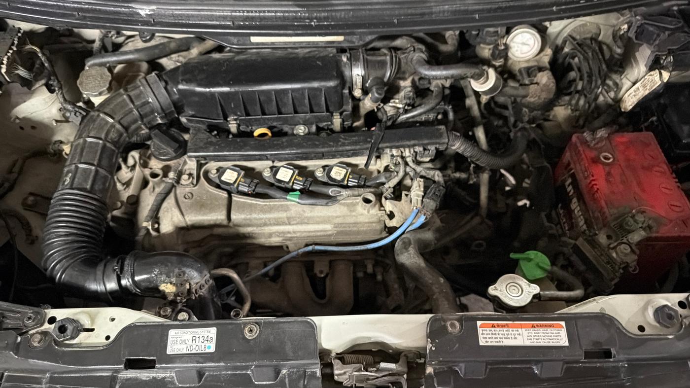 2019 Maruti New Wagon-R LXI CNG 1.0, CNG, Manual, 68,320 km, Engine View