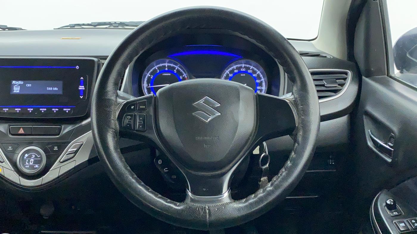 2019 Maruti Baleno DELTA 1.2 K12, Petrol, Manual, 47,052 km, Steering Wheel Close Up
