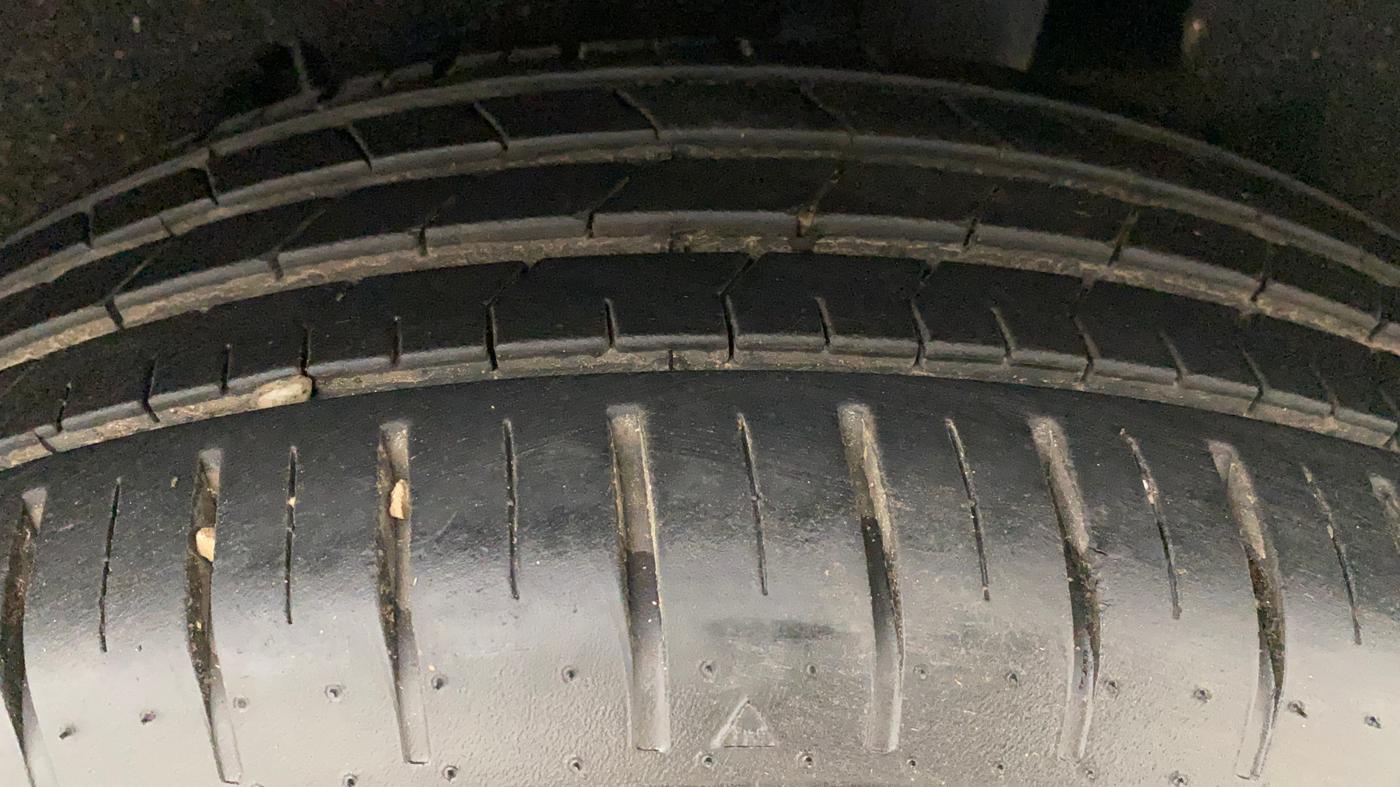 2021 Maruti Baleno ZETA CVT PETROL 1.2, Petrol, Automatic, 7,605 km, Left Rear Tyre Tread