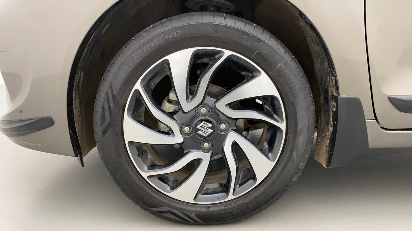 2021 Maruti Baleno ZETA CVT PETROL 1.2, Petrol, Automatic, 7,605 km, Left Front Wheel