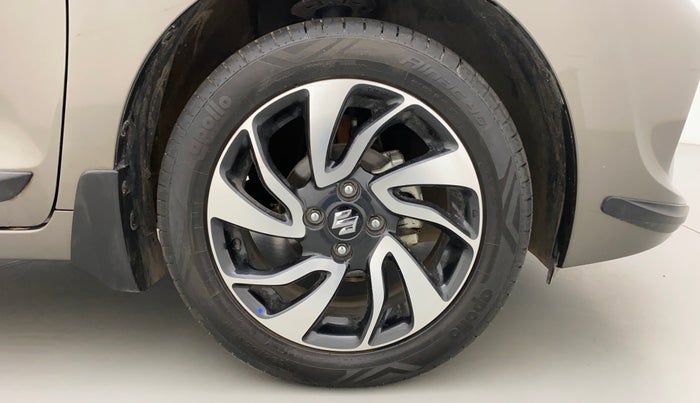 2021 Maruti Baleno ZETA CVT PETROL 1.2, Petrol, Automatic, 7,605 km, Right Front Wheel