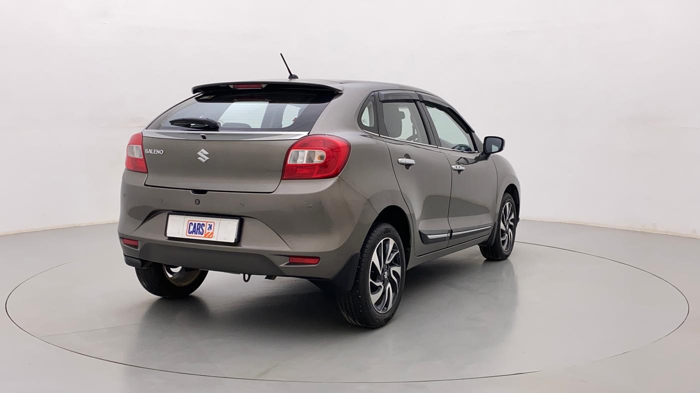 2021 Maruti Baleno ZETA CVT PETROL 1.2, Petrol, Automatic, 7,605 km, Right Back Diagonal