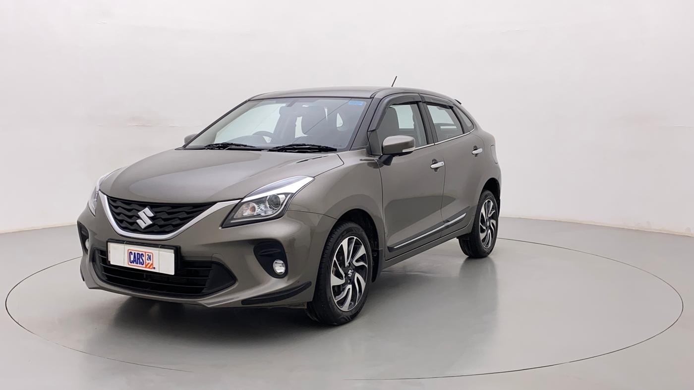2021 Maruti Baleno ZETA CVT PETROL 1.2, Petrol, Automatic, 7,605 km, Left Front Diagonal
