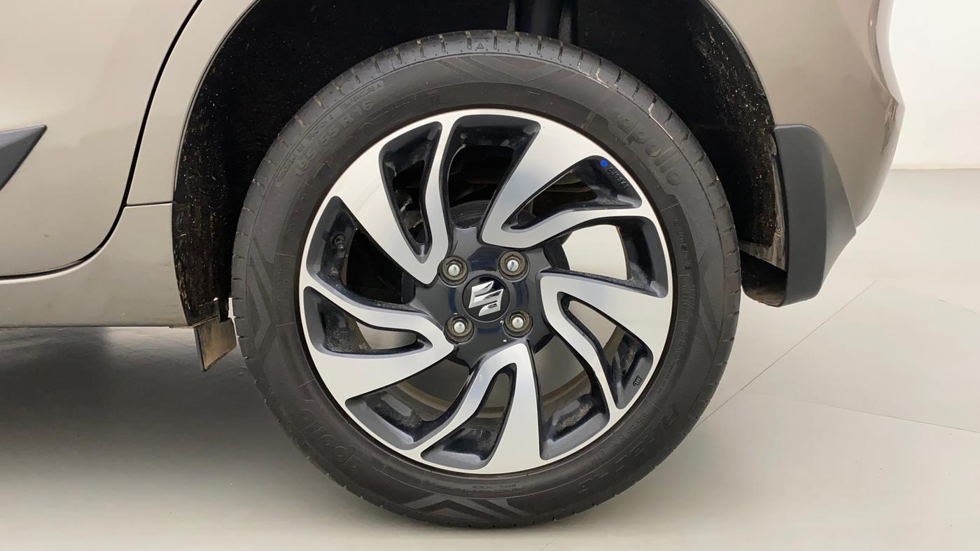 2021 Maruti Baleno ZETA CVT PETROL 1.2, Petrol, Automatic, 7,605 km, Left Rear Wheel