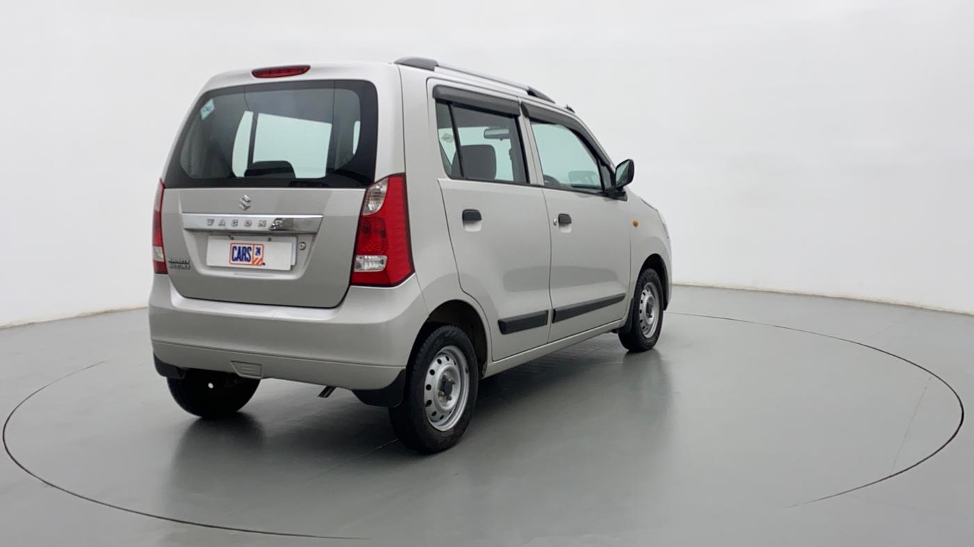 2017 Maruti Wagon R 1.0 LXI CNG, CNG, Manual, 69,527 km, Right Back Diagonal