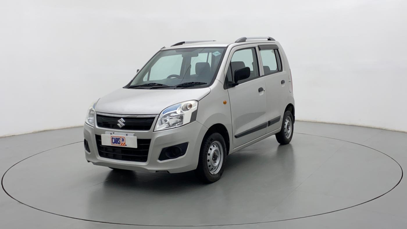 2017 Maruti Wagon R 1.0 LXI CNG, CNG, Manual, 69,527 km, Left Front Diagonal