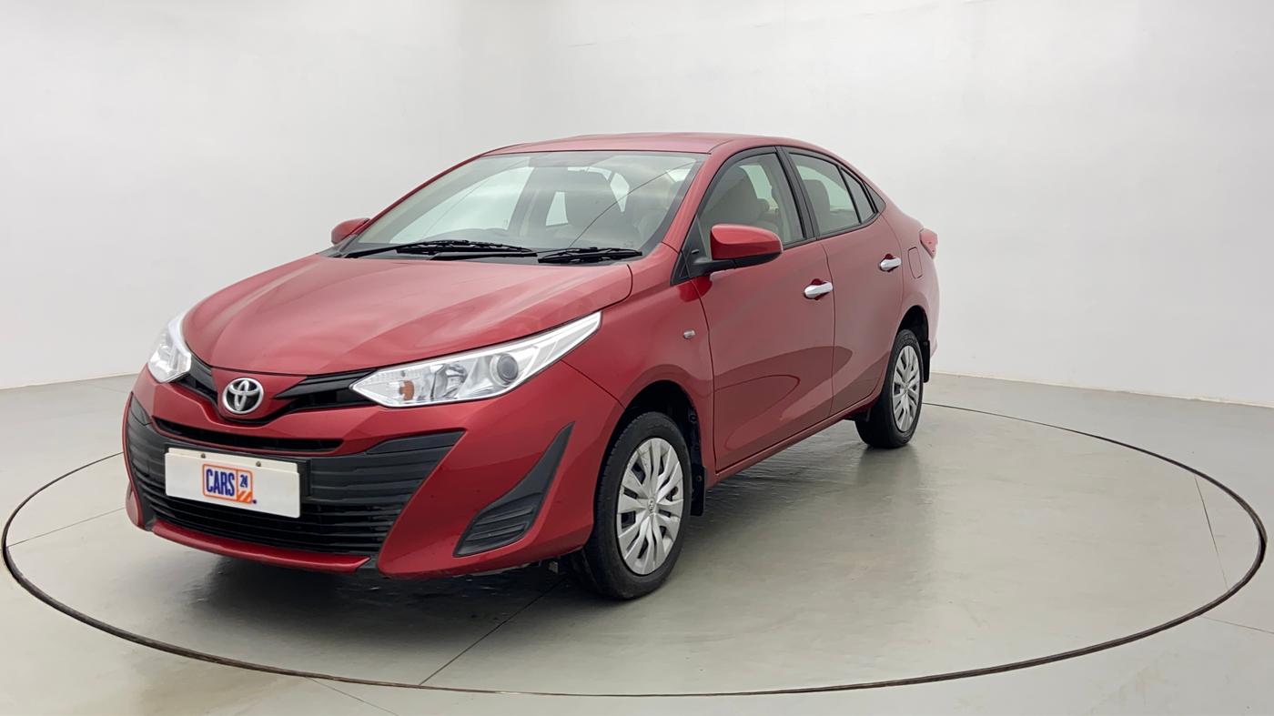 2018 Toyota YARIS J CVT, Petrol, Automatic, 27,328 km, Left Front Diagonal (45- Degree) View
