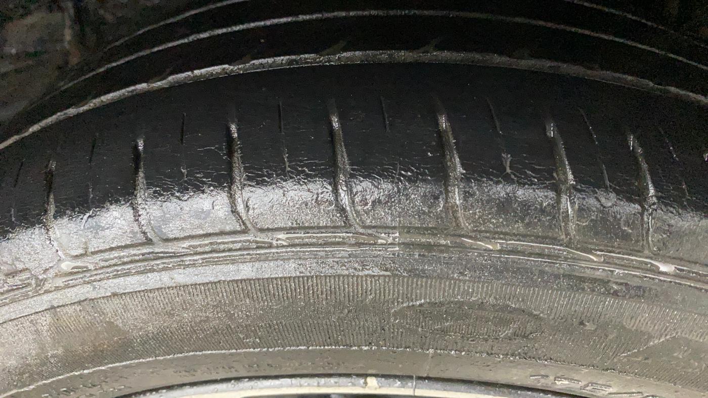 2021 Tata Tiago XZA PLUS PETROL, Petrol, Automatic, 50,253 km, Left Rear Tyre Tread