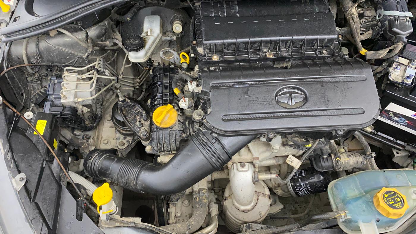 2021 Tata Tiago XZA PLUS PETROL, Petrol, Automatic, 50,253 km, Engine View - Right