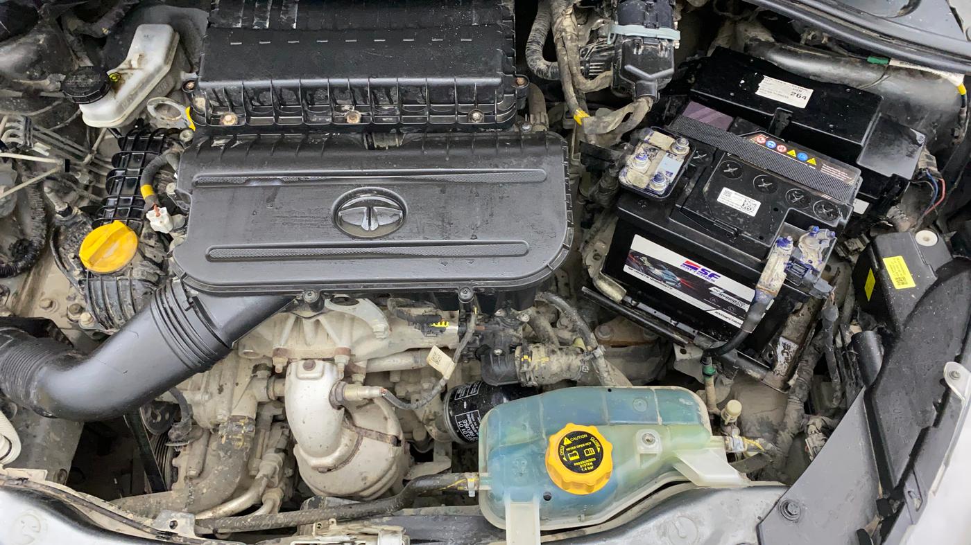 2021 Tata Tiago XZA PLUS PETROL, Petrol, Automatic, 50,253 km, Engine View - Left