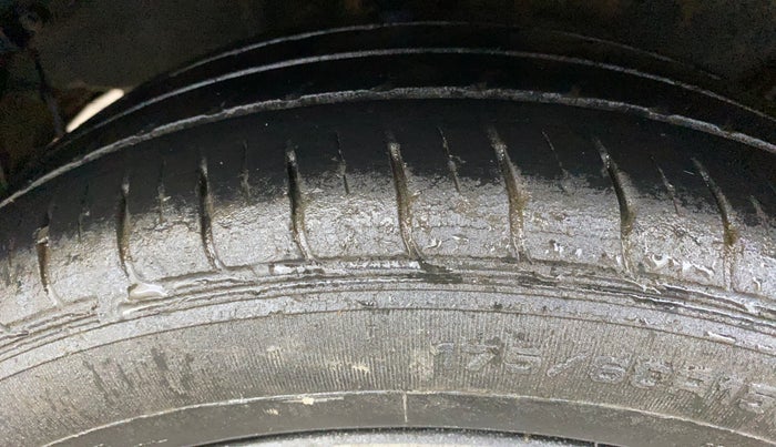 2021 Tata Tiago XZA PLUS PETROL, Petrol, Automatic, 50,253 km, Right Rear Tyre Tread